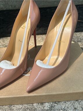 Christian Louboutin Blush Patent Pigalle Pumps